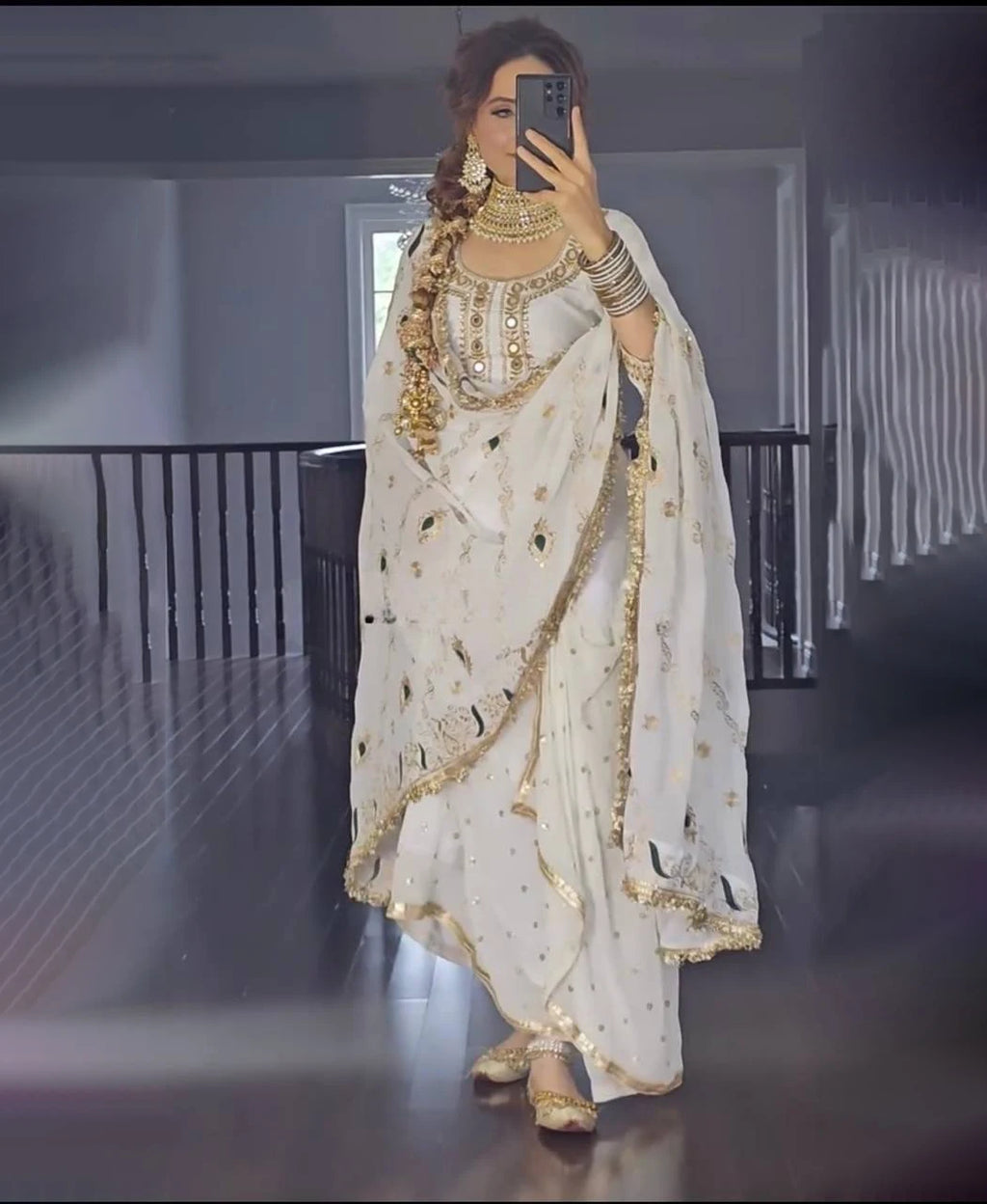 High Quality Modern Pakistani Suit Eid Ramzan Special Dhoti and Salwar Kameez Traditional Weddings and Festive Celebrations