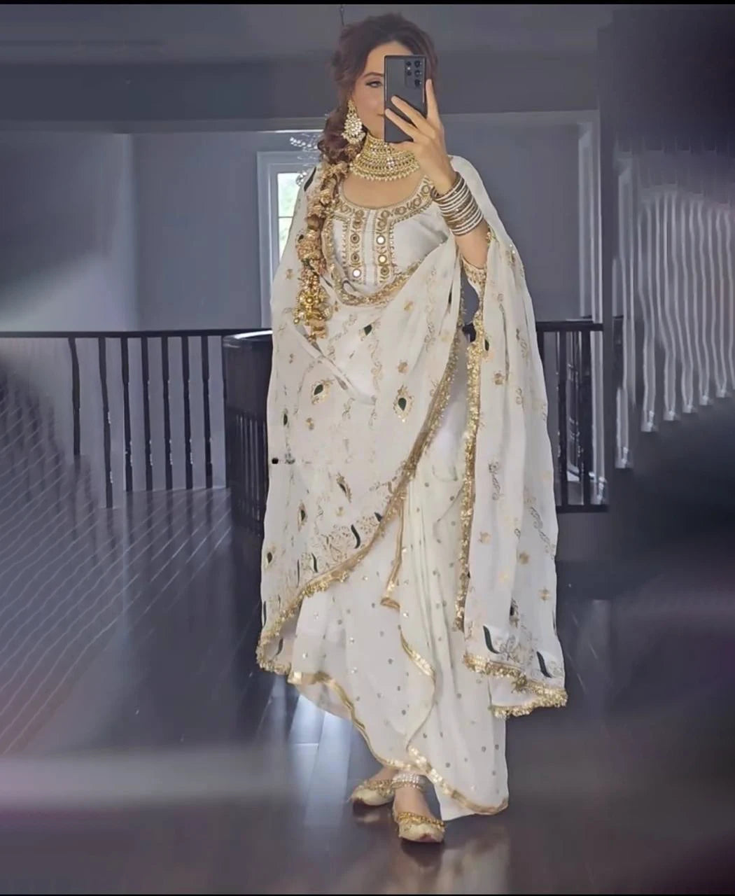 High Quality Modern Pakistani Suit Eid Ramzan Special Dhoti and Salwar Kameez Traditional Weddings and Festive Celebrations