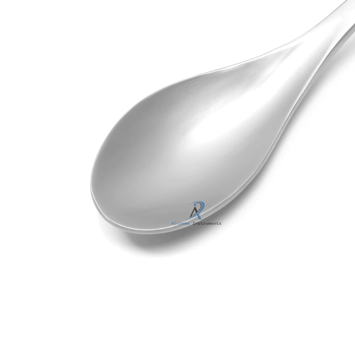 Chefs Rocher Quenelle Spoon-Heavy Duty Stainless Steel 304 Dull Ice Cream Spoon 1pcs Dishwasher Safe Eco-Friendly for Pastry