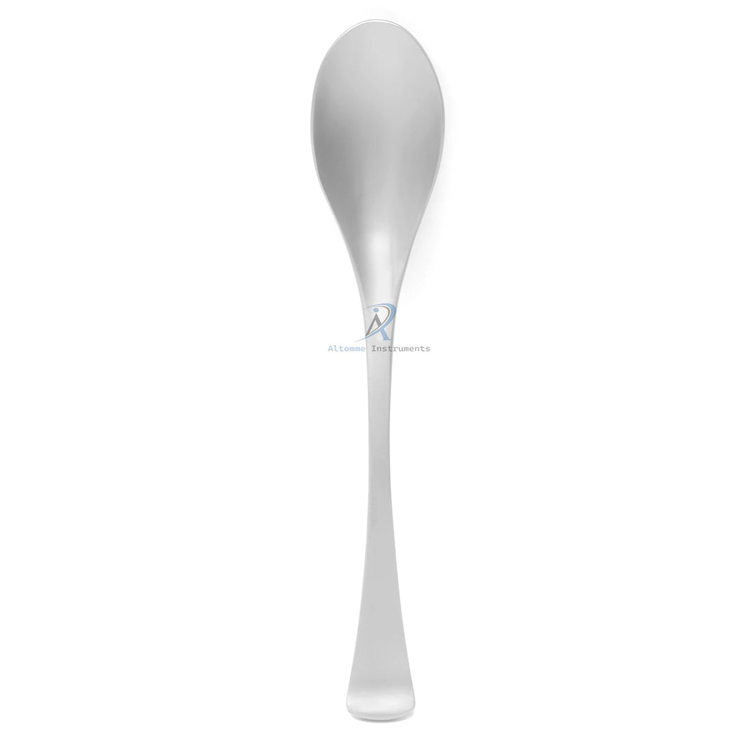 Chefs Rocher Quenelle Spoon-Heavy Duty Stainless Steel 304 Dull Ice Cream Spoon 1pcs Dishwasher Safe Eco-Friendly for Pastry