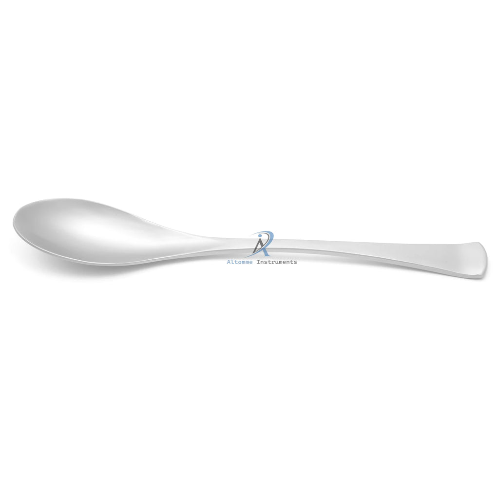 Chefs Rocher Quenelle Spoon-Heavy Duty Stainless Steel 304 Dull Ice Cream Spoon 1pcs Dishwasher Safe Eco-Friendly for Pastry