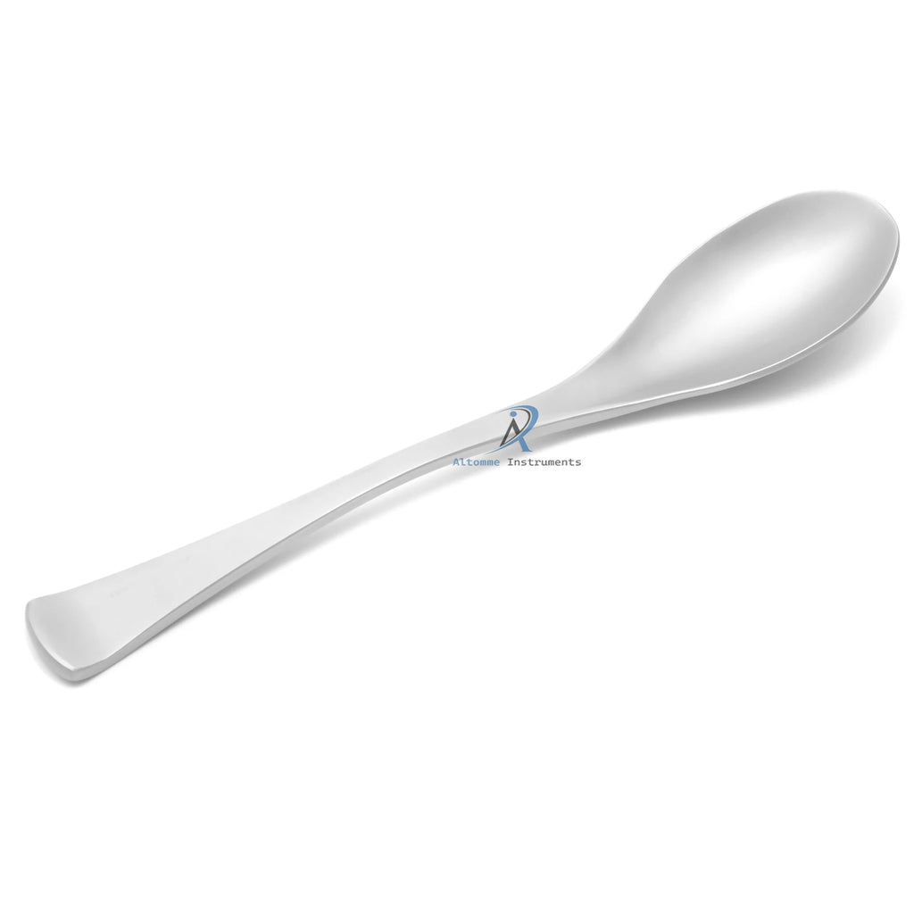Chefs Rocher Quenelle Spoon-Heavy Duty Stainless Steel 304 Dull Ice Cream Spoon 1pcs Dishwasher Safe Eco-Friendly for Pastry