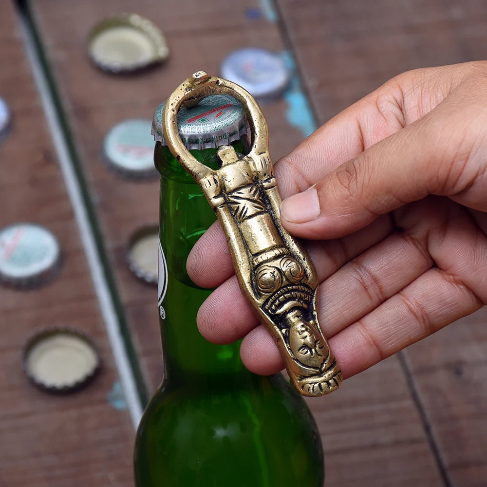 Decorative Handmade Unique Standing Tribal Queen Luxury Bottle Opener Bar Beer Soda Wine Cork Kitchen Utensils STP-59