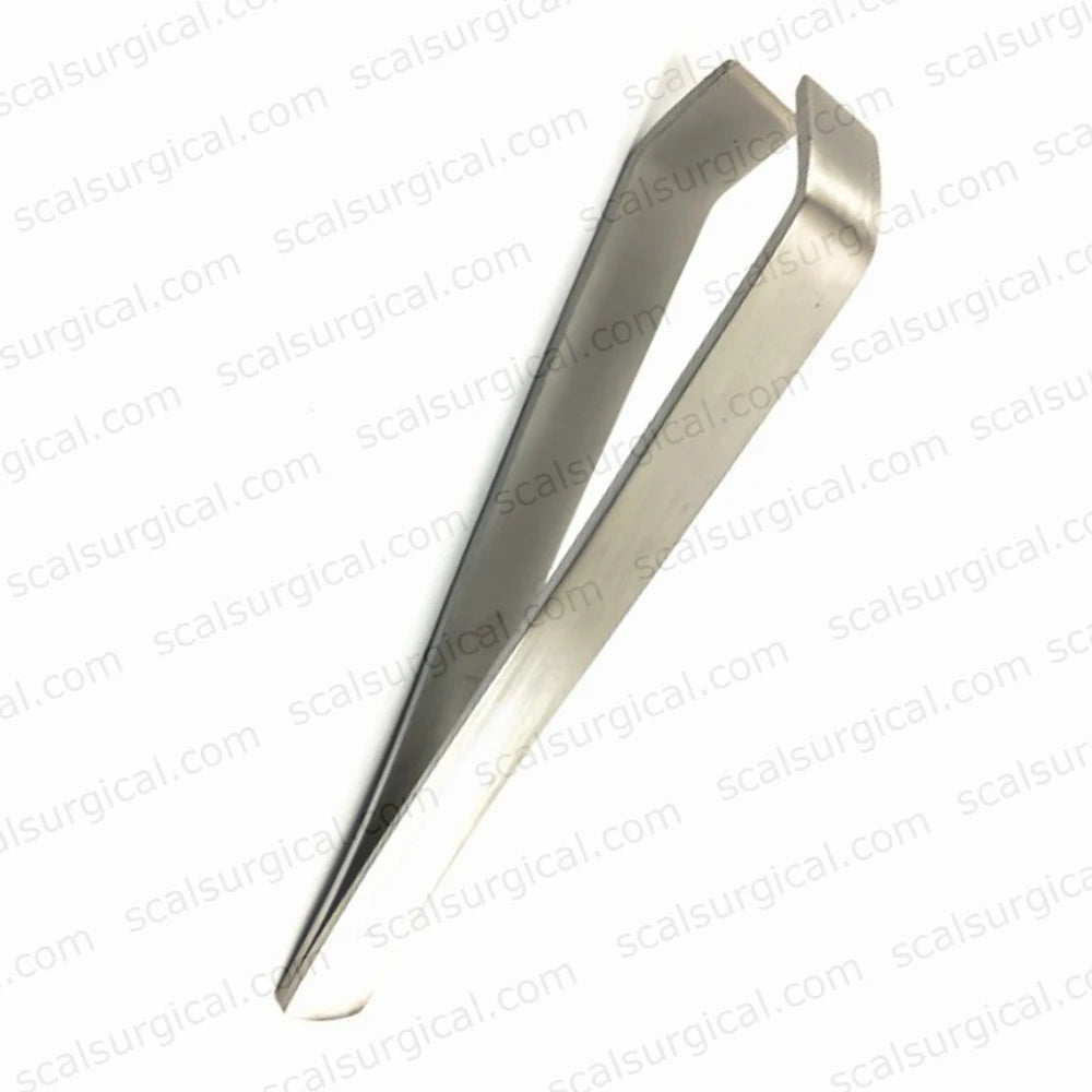 Stainless Steel Fish Bone Tweezers Manual Surgical Forceps CE Certified with Ergonomic Handle for Fine Bone Removal Kitchen Tool