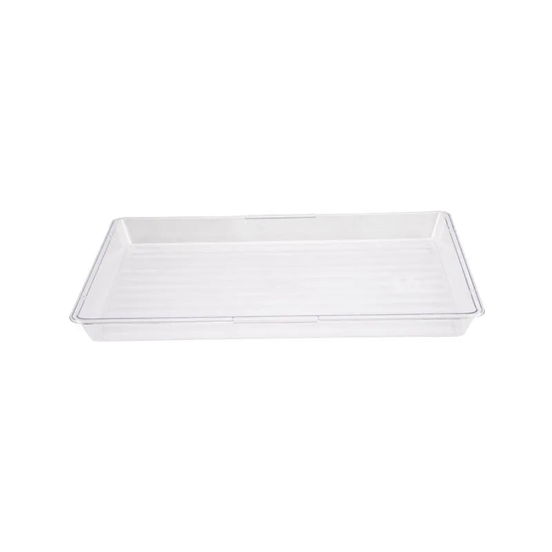 Thick Plastic Cover with Handle Dome Rectangular Food Cover with Handle Polycarbonate Tray Cover