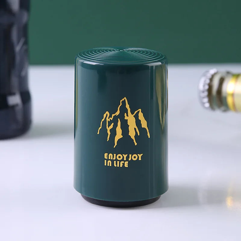 Creative Push-type Manual Stainless Steel Automatic Multifunctional Portable Beer Bottle Opener No-scar Design Social-media-hit