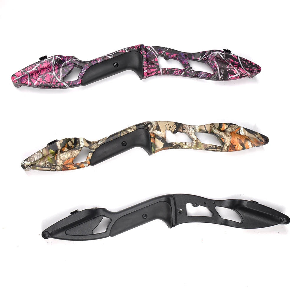 JUNXING F179  56" 30-50lbs Recurve Bow American Hunting Bow Archery 17 inche Metal Riser Tranditional Long Bow Hunting