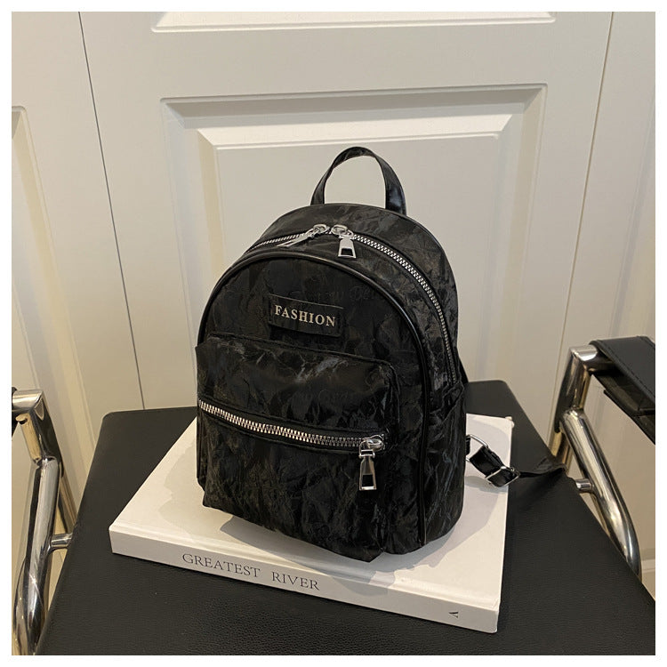 2025 High-Looking Fashionable Travel Small Bag Women's New Style Student Backpack for Work and Outing Backpack