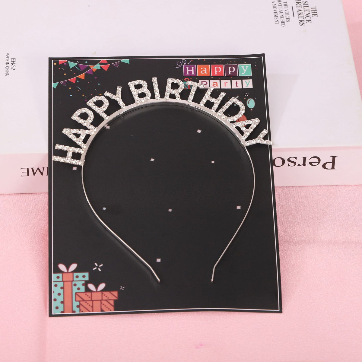 Decorations Iron Hair Hoop Ornaments Headband Cake Decoration Happy Birthday Letter Party Birthday Headband Halloween