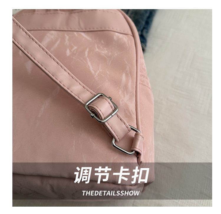 2025 High-Looking Fashionable Travel Small Bag Women's New Style Student Backpack for Work and Outing Backpack
