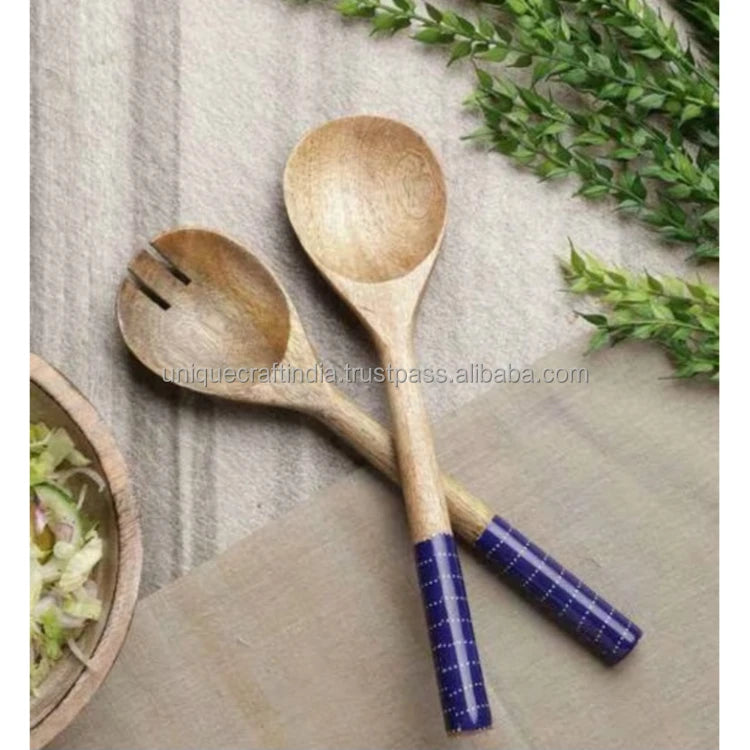BambooBowl Natural Bamboo Soup Spoon | Lightweight Eco Wooden Ladle for Healthy Cooking, Vegan Recipes & Broth Service