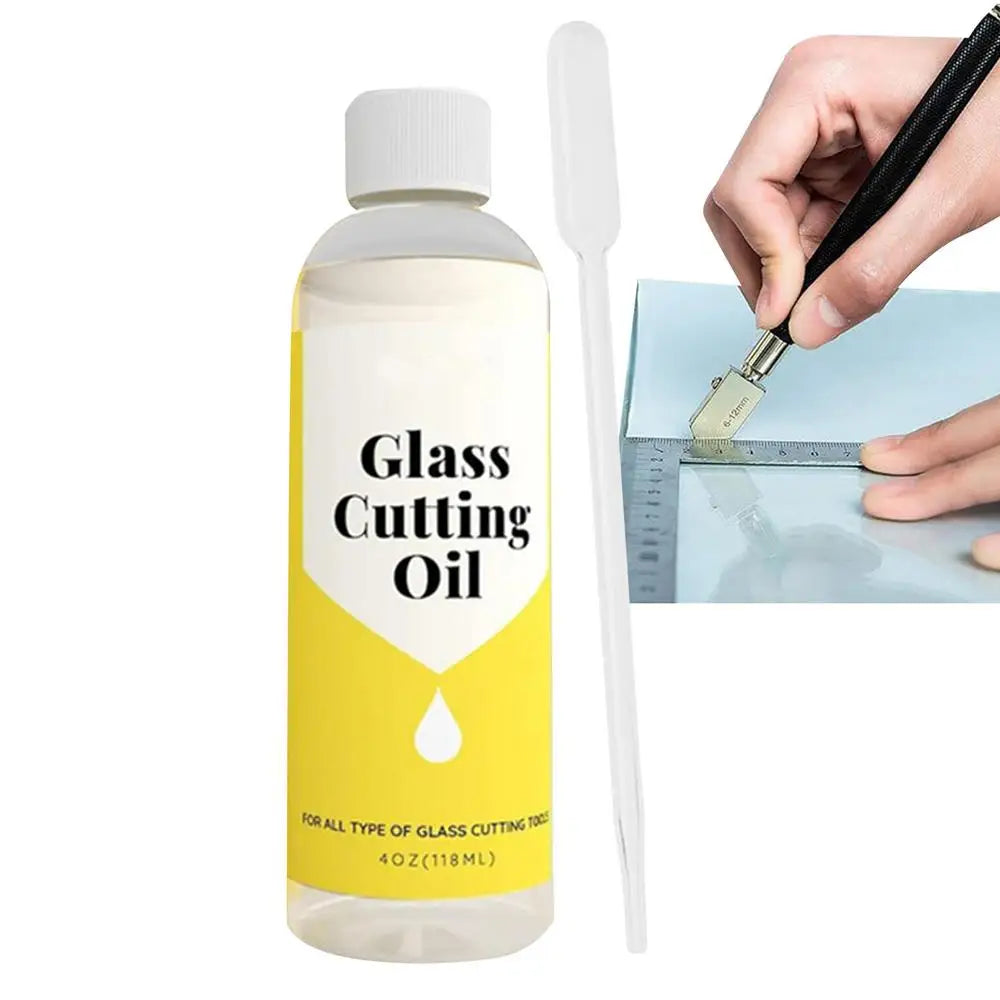 120ml Glass Cutting Oil Multipurpose Glass Cutting Tools Oil Easy To Use Cutter Oil For Bottles Various Glass Cutting Tools
