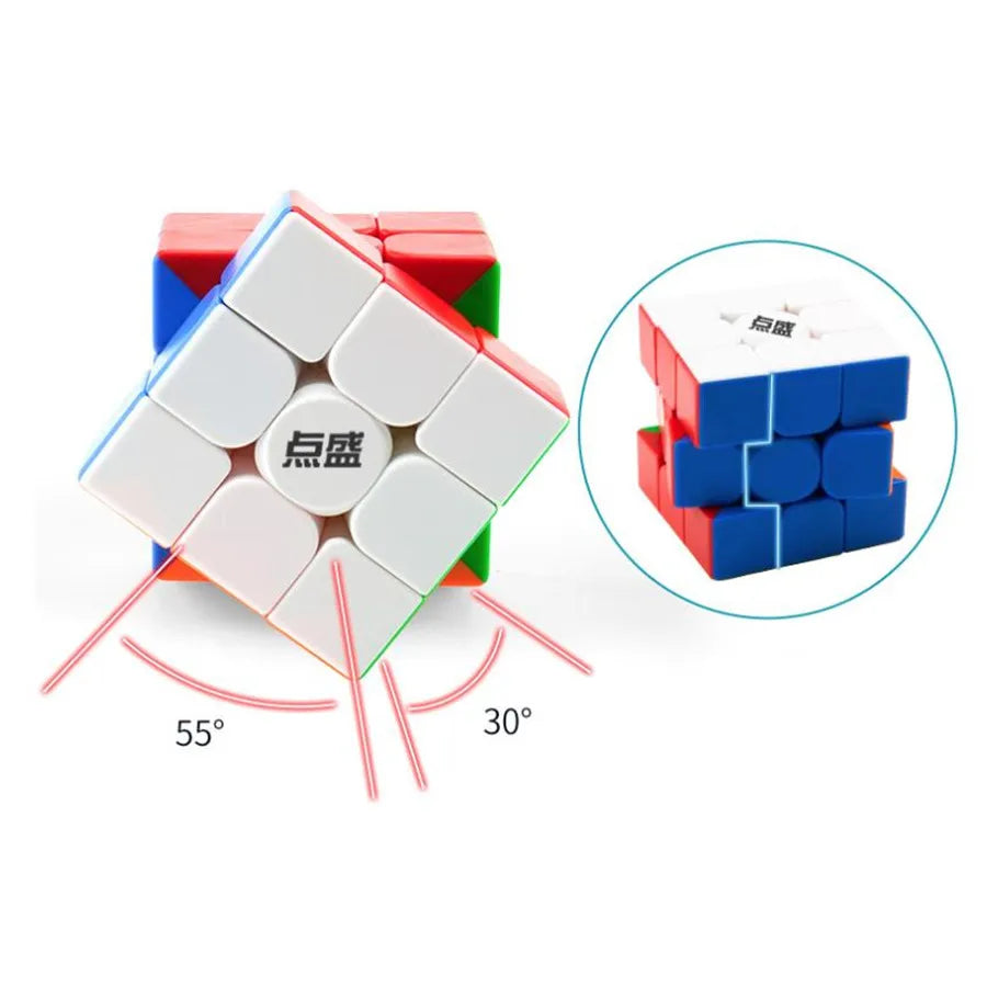 Diansheng Solar 3E 3x3 Stickerless Speed Cube