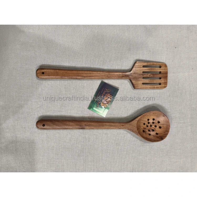 BambooBowl Natural Bamboo Soup Spoon | Lightweight Eco Wooden Ladle for Healthy Cooking, Vegan Recipes & Broth Service