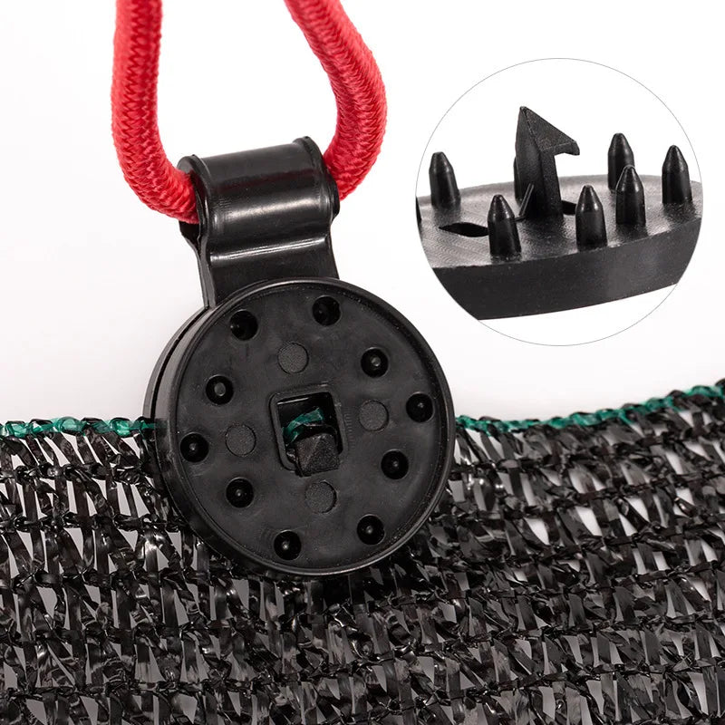 Heavy Duty Round Plastic Shade Cloth Clips for Netting and Gardening