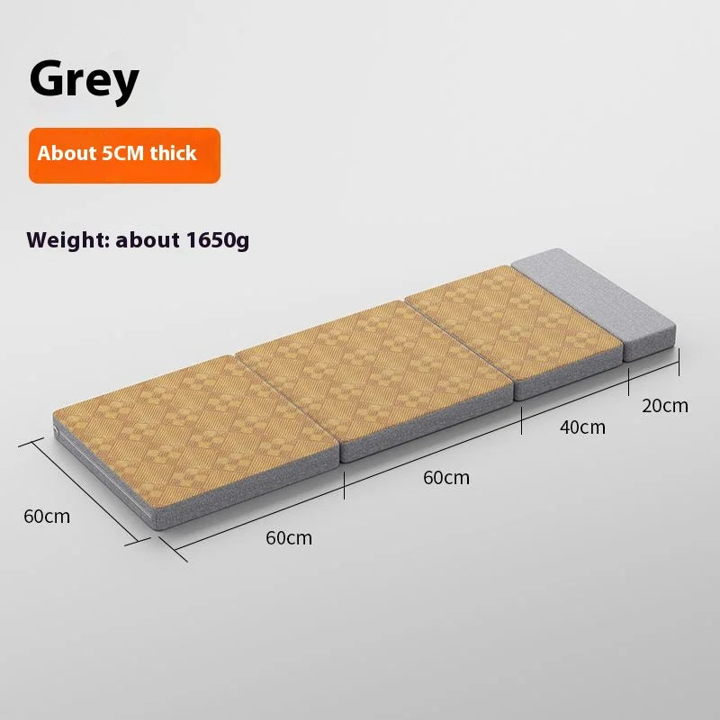 Car Rear Sleeping  Car Travel Bed Folding Bed Non Inflatable Camping Bed Office Rest Mat With Pillow Pad Folding Extension Board