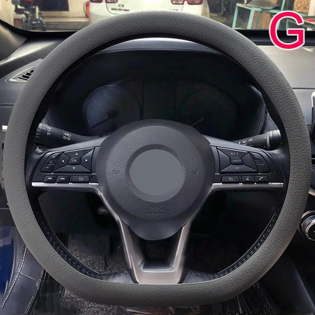 Anti-skid Elastic Silicone Steering Wheel Cover