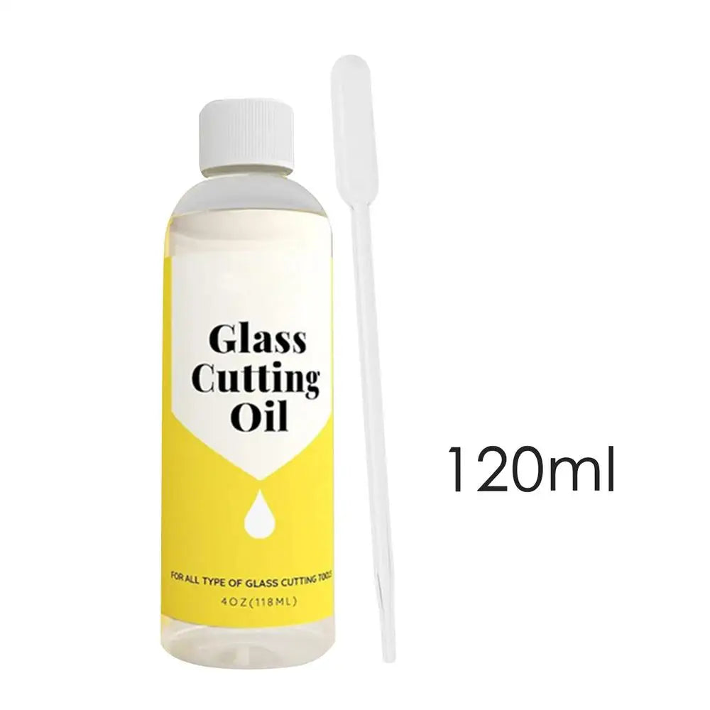 120ml Glass Cutting Oil Multipurpose Glass Cutting Tools Oil Easy To Use Cutter Oil For Bottles Various Glass Cutting Tools