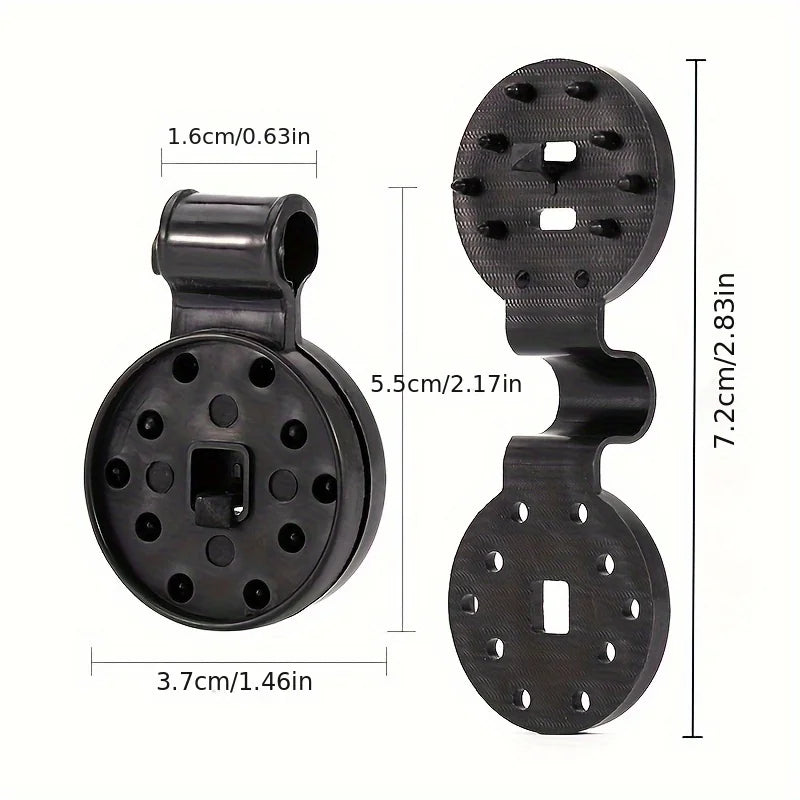 Heavy Duty Round Plastic Shade Cloth Clips for Netting and Gardening