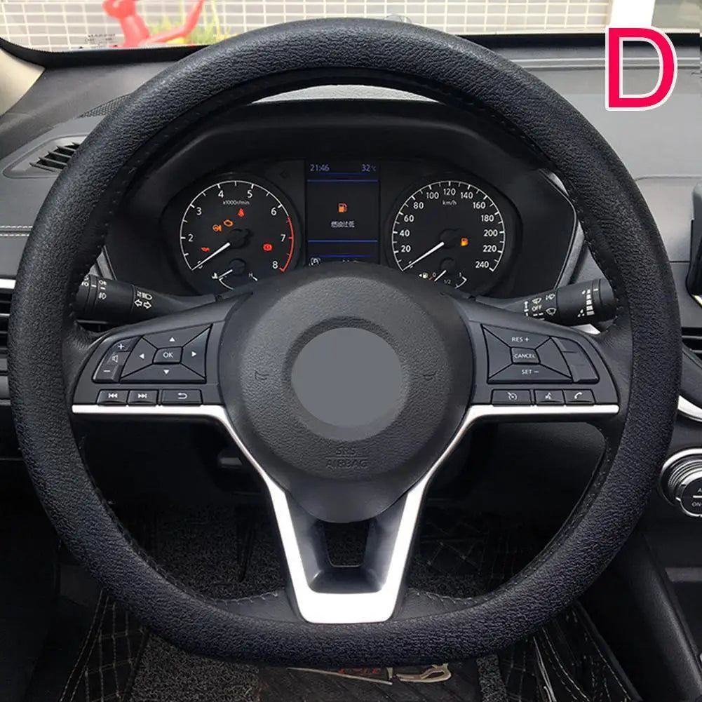 Anti-skid Elastic Silicone Steering Wheel Cover