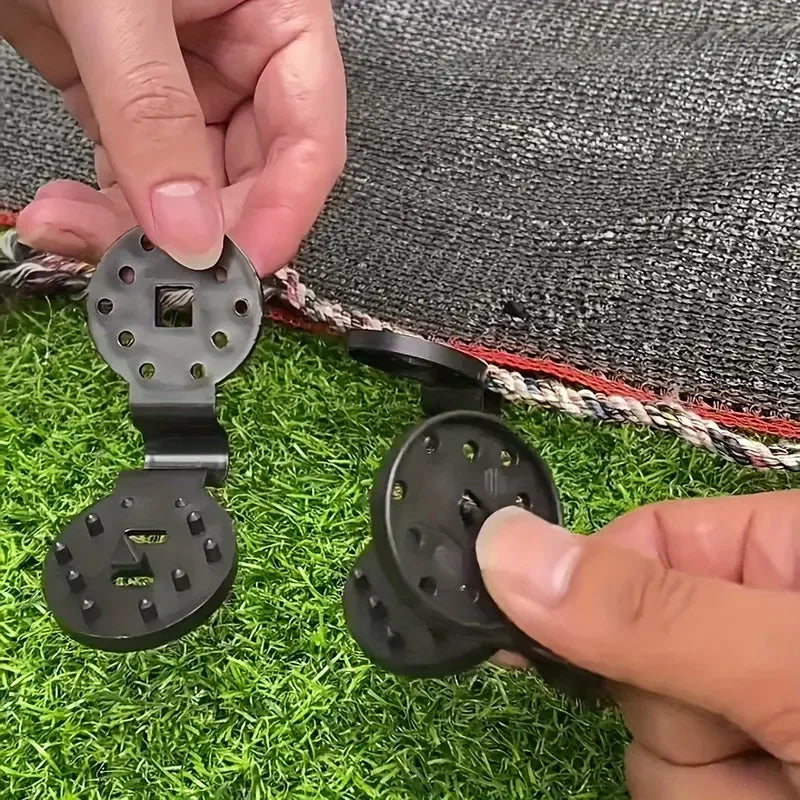 Heavy Duty Round Plastic Shade Cloth Clips for Netting and Gardening