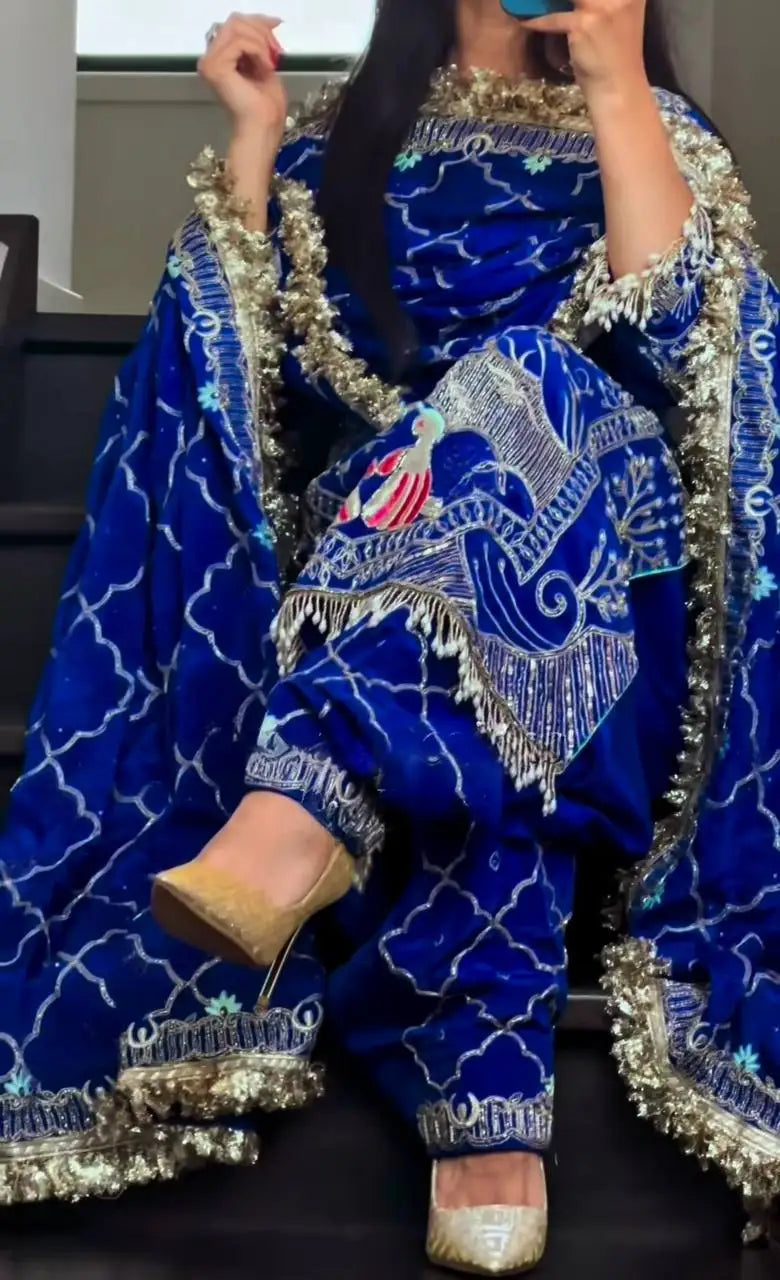Modern Pakistani Suit Eid Ramzan Special Dhotis Traditional Readymade Silk Outfit for Women Weddings Festive Celebrations