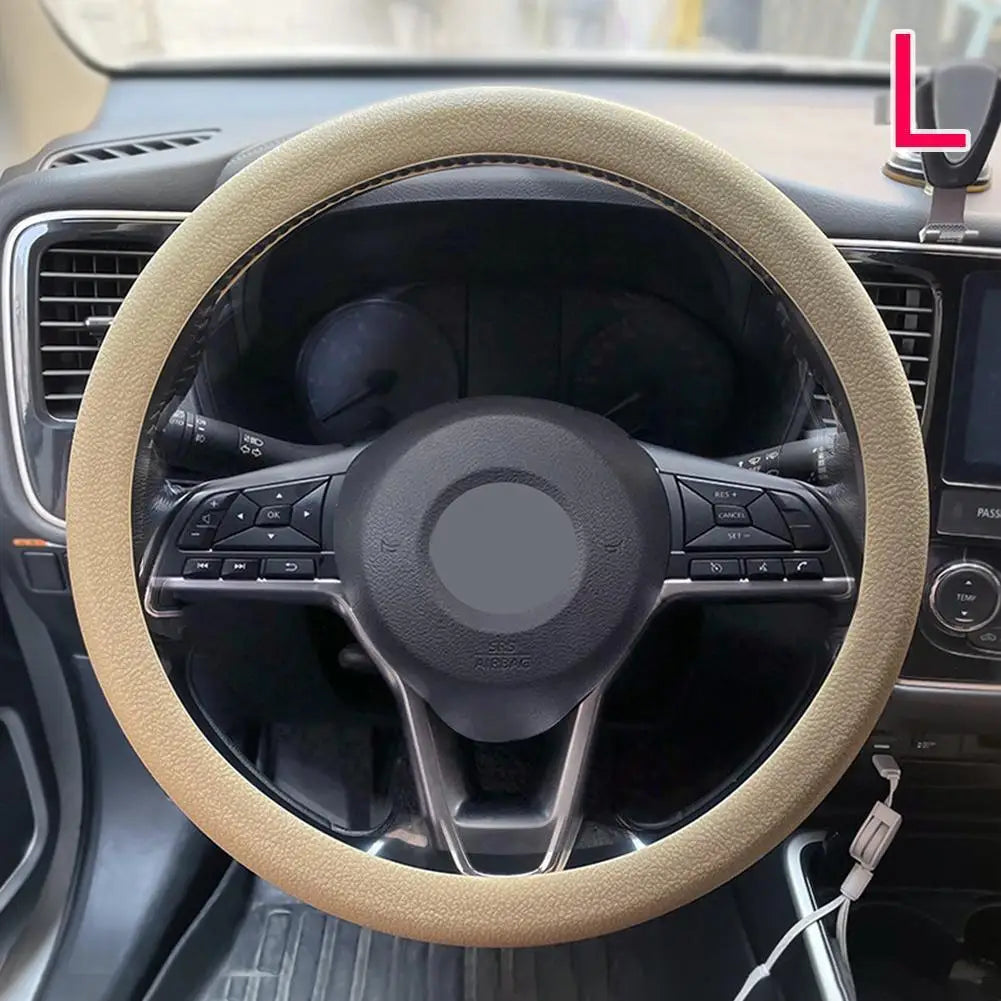 Anti-skid Elastic Silicone Steering Wheel Cover