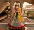 High Quality Traditional Indian Ethnic Wedding & Party Wear Dress Elegant Lehenga Choli with Dhotis Economically Fully Stitched