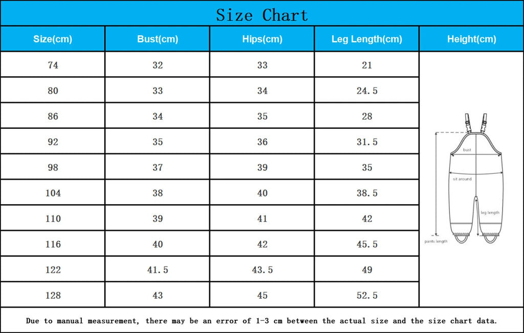 HONEYKING Kids Jumpsuit For Boys Toddler Outdoor Clothes Waterproof Rain Pants Baby Girl Overalls For Children