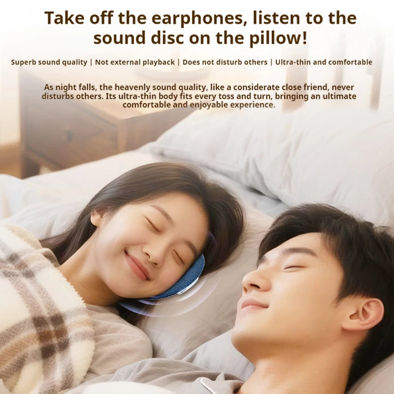 Ultra-Thin Bluetooth 6.0 Under Pillow Speaker and MP3 Player